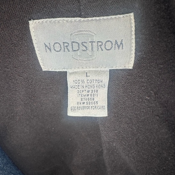 Vintage Rare Nordstrom Denim Duster Coat Women’s Large Trench Coat - Picture 2 of 5
